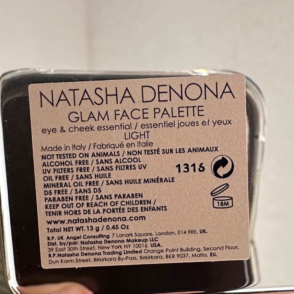 Natasha Denona Glam Face Palette - Silver - Picture 4 of 4